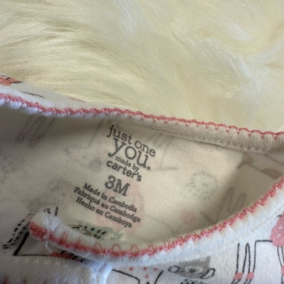 5/$30 Carter’s 3 Month Baby Girl Footies Sleep & Play​ - Picture 5 of 7